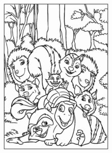 Desenho de Madagascar Desenho Colorir Imprimir 11