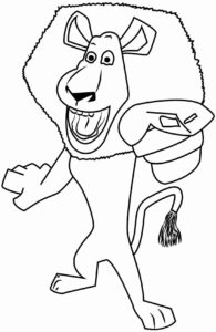 Desenho de Madagascar Desenho Colorir Imprimir 20