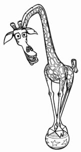 Desenho de Madagascar Desenho Colorir Imprimir 23