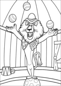 Desenho de Madagascar Desenho Colorir Imprimir 39