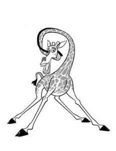 Desenho de Madagascar Desenho Colorir Imprimir 51