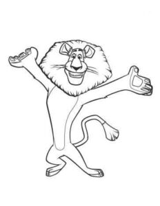 Desenho de Madagascar Desenho Colorir Imprimir 55