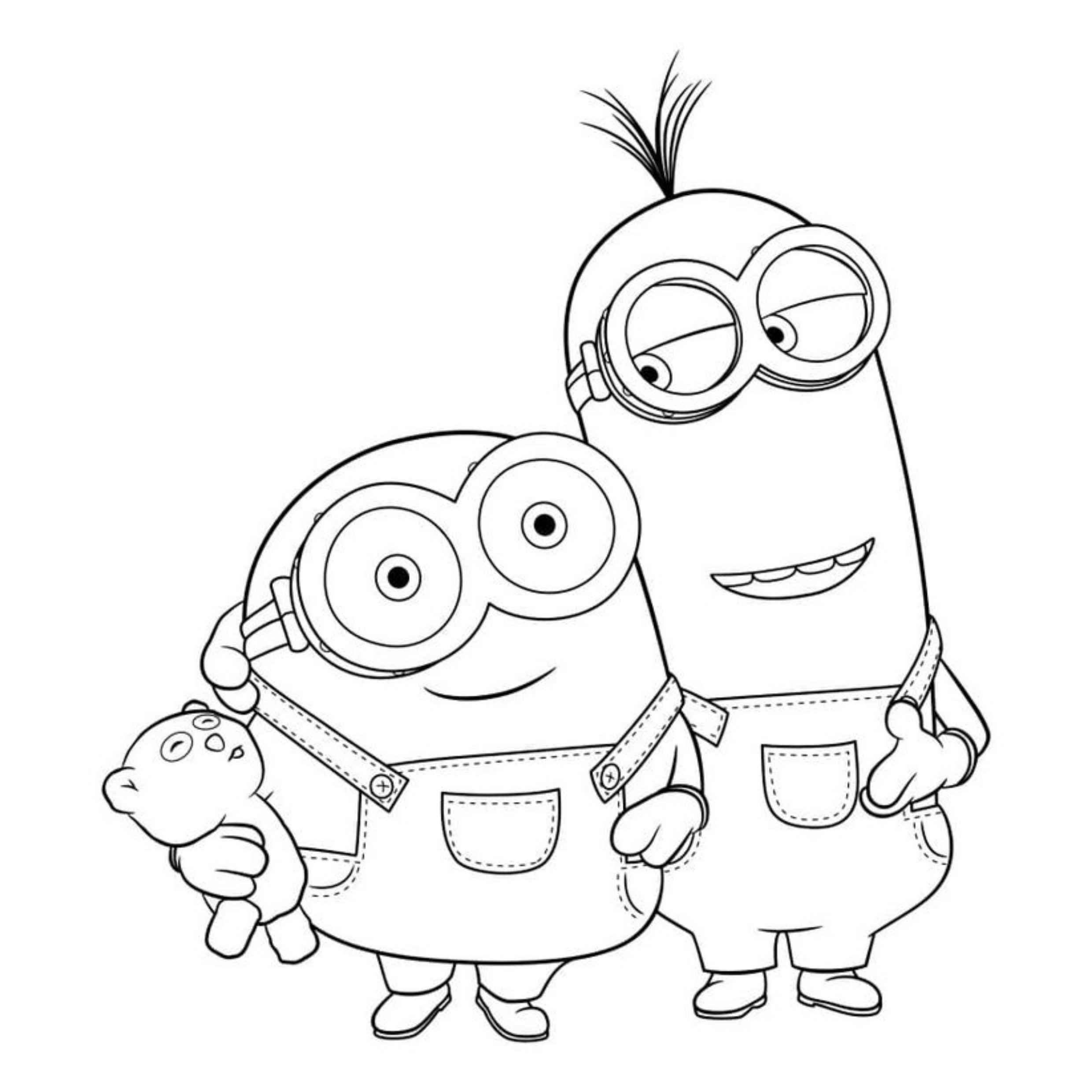 Desenho de Meu Malvado Favorito Desenho Colorir Imprimir 07