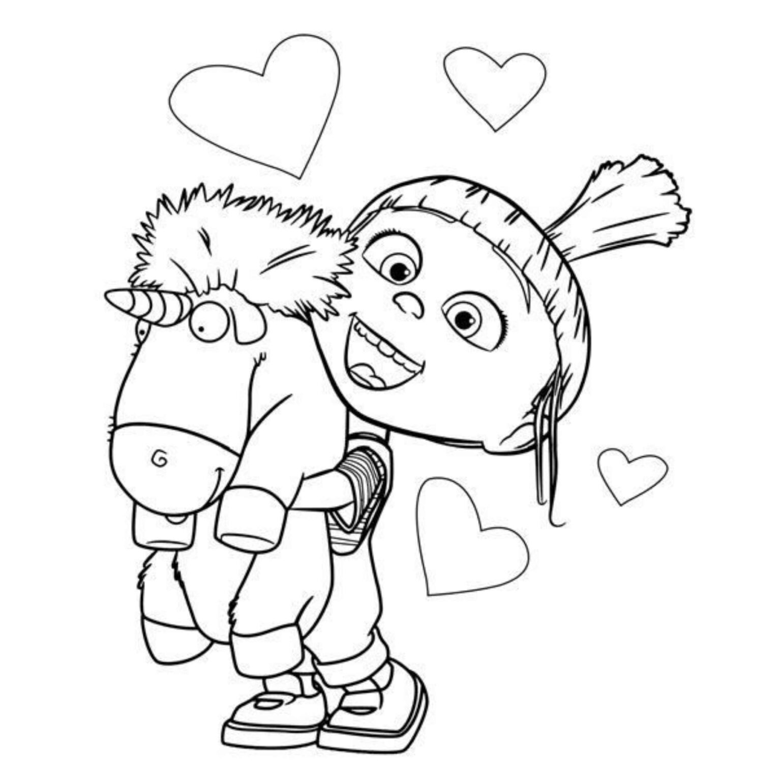 Desenhos do Meu Malvado Favorito para Imprimir e Colorir