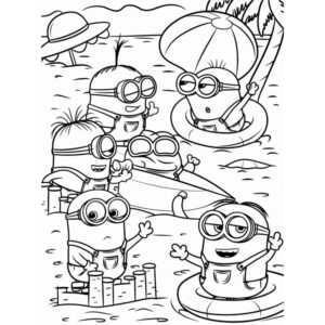 Desenho de Meu Malvado Favorito Desenho Colorir Imprimir 10
