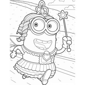 Desenho de Meu Malvado Favorito Desenho Colorir Imprimir 12