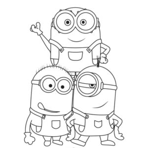 Desenho de Meu Malvado Favorito Desenho Colorir Imprimir 14