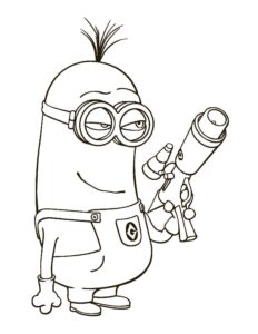 Desenho de Meu Malvado Favorito Desenho Colorir Imprimir 17