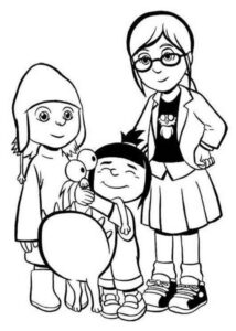 Desenho de Meu Malvado Favorito Desenho Colorir Imprimir 21