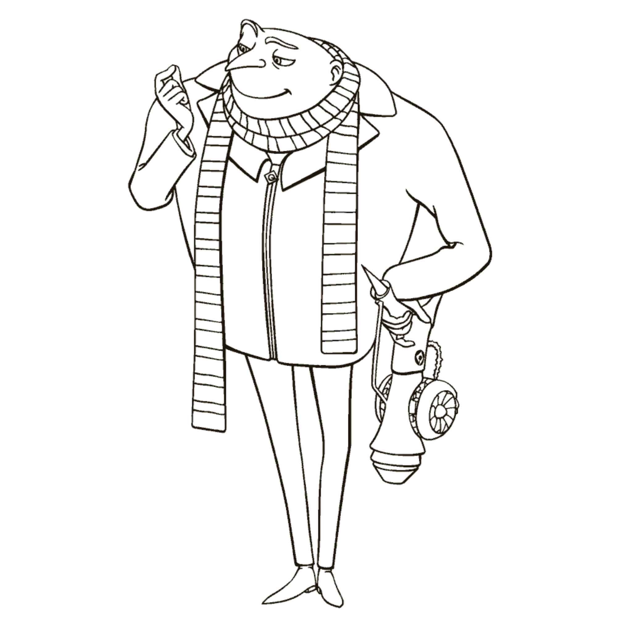 Desenho de Meu Malvado Favorito Desenho Colorir Imprimir 32