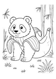 Desenho de Pandaccini Bananini 1 Of 1