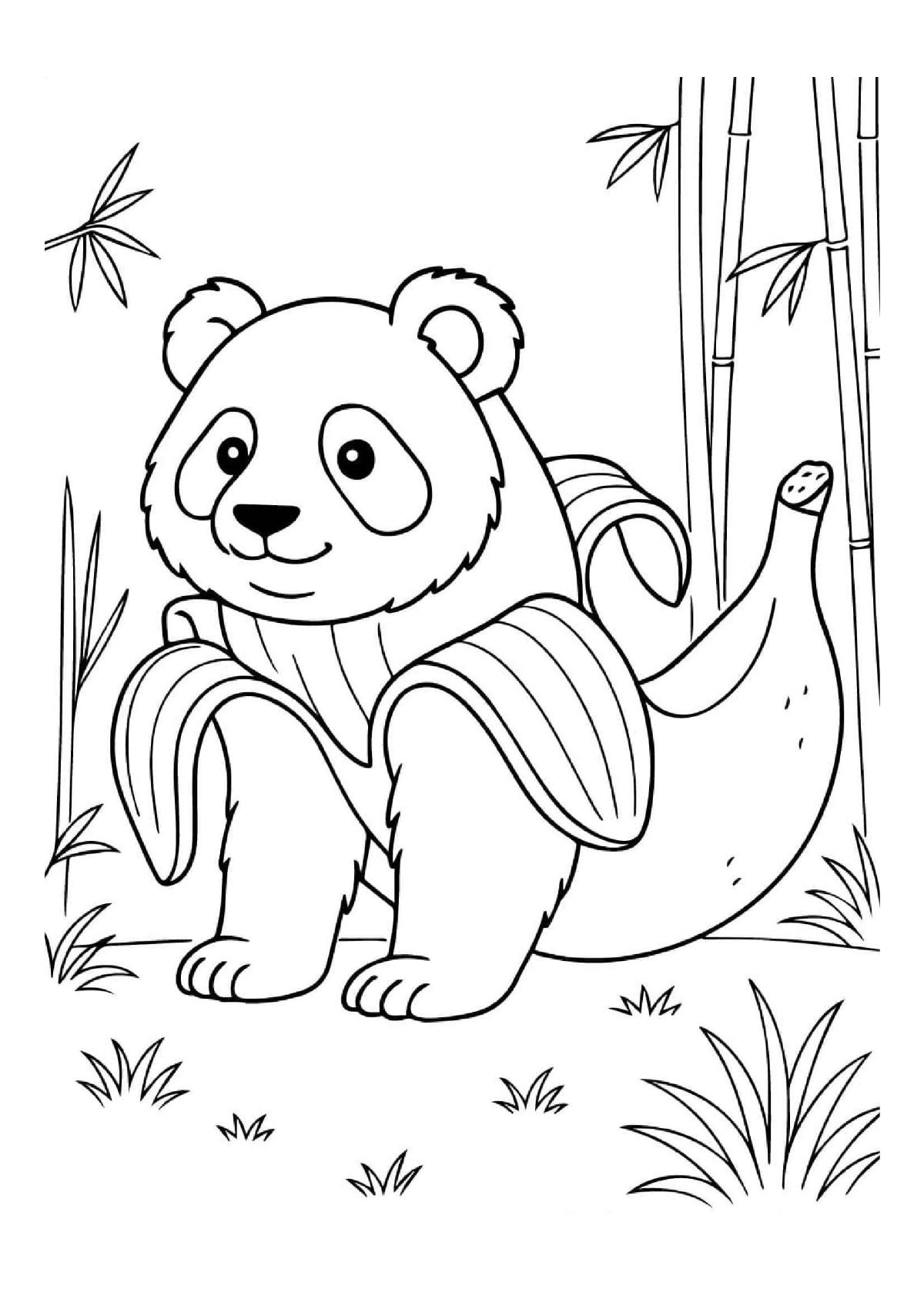 Desenho de Pandaccini Bananini 1 Of 1