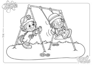 Desenho de Patati E Patata Desenho Colorir Imprimir 31