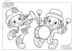 Desenho de Patati E Patata Desenho Colorir Imprimir 33