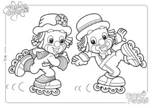Desenho de Patati E Patata Desenho Colorir Imprimir 35