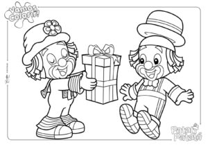 Desenho de Patati E Patata Desenho Colorir Imprimir 36