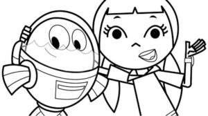 Desenho de Peixonauta Desenho Colorir Imprimir 02