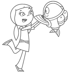 Desenho de Peixonauta Desenho Colorir Imprimir 04