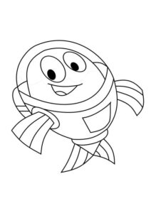 Desenho de Peixonauta Desenho Colorir Imprimir 16