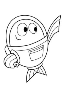 Desenho de Peixonauta Desenho Colorir Imprimir 17