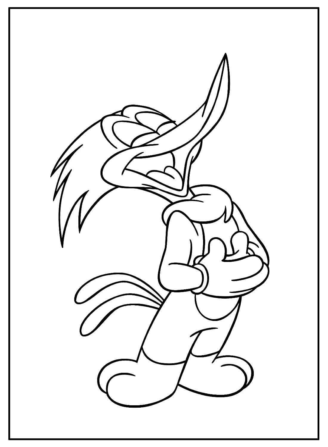 Desenho de Pica Pau Desenho Colorir Imprimir 11