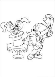 Desenho de Pica Pau Desenho Colorir Imprimir 19