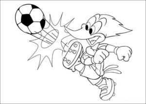 Desenho de Pica Pau Desenho Colorir Imprimir 28