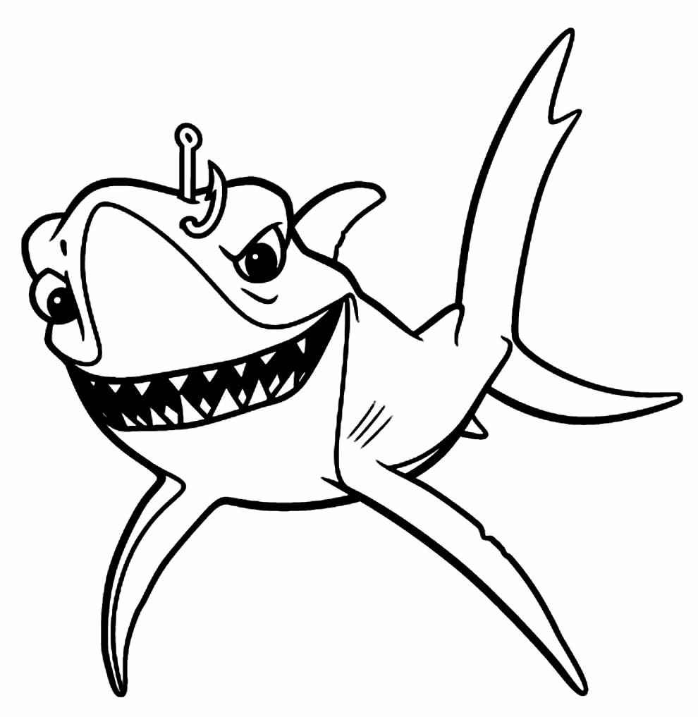 Desenho de Procurando Nemo Desenho Colorir Imprimir 06