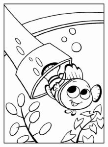 Desenho de Procurando Nemo Desenho Colorir Imprimir 15