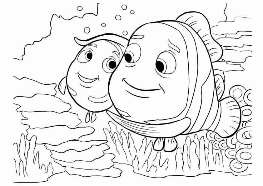 Desenho de Procurando Nemo Desenho Colorir Imprimir 26