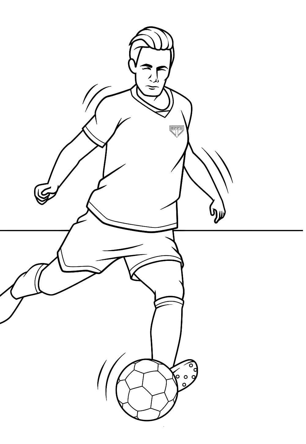 Desenho de São Paulo Para Colorir