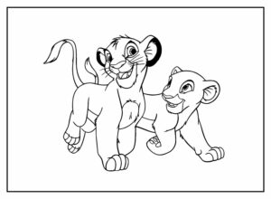 Desenho de Simba Desenho Colorir Imprimir 18