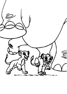 Desenho de Simba Desenho Colorir Imprimir 25