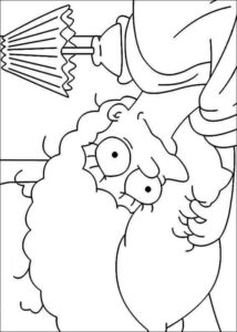 Desenho de Simpsons Desenho Colorir Imprimir 17