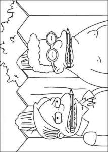 Desenho de Simpsons Desenho Colorir Imprimir 20