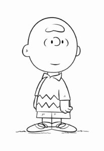 Desenho de Snoopy Desenho Colorir Imprimir 06