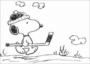 Desenho de Snoopy Desenho Colorir Imprimir 21