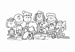 Desenho de Snoopy Desenho Colorir Imprimir 23