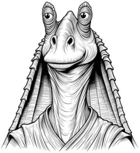 Desenho de Star Wars Desenho Colorir Imprimir 01
