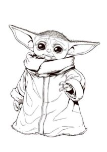 Desenho de Star Wars Desenho Colorir Imprimir 02