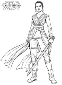 Desenho de Star Wars Desenho Colorir Imprimir 04