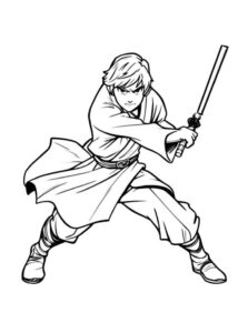 Desenho de Star Wars Desenho Colorir Imprimir 05