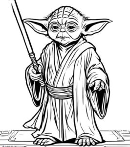 Desenho de Star Wars Desenho Colorir Imprimir 09