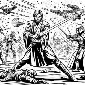 Desenho de Star Wars Desenho Colorir Imprimir 10
