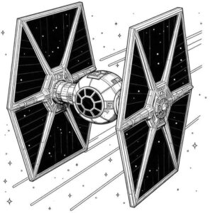 Desenho de Star Wars Desenho Colorir Imprimir 16