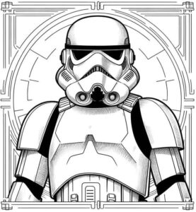 Desenho de Star Wars Desenho Colorir Imprimir 19