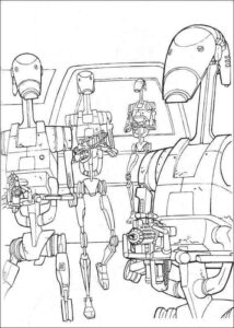 Desenho de Star Wars Desenho Colorir Imprimir 28
