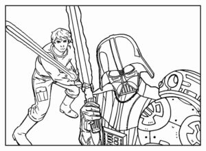 Desenho de Star Wars Desenho Colorir Imprimir 34