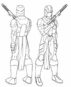 Desenho de Star Wars Desenho Colorir Imprimir 44