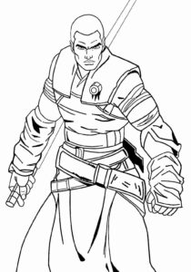 Desenho de Star Wars Desenho Colorir Imprimir 45